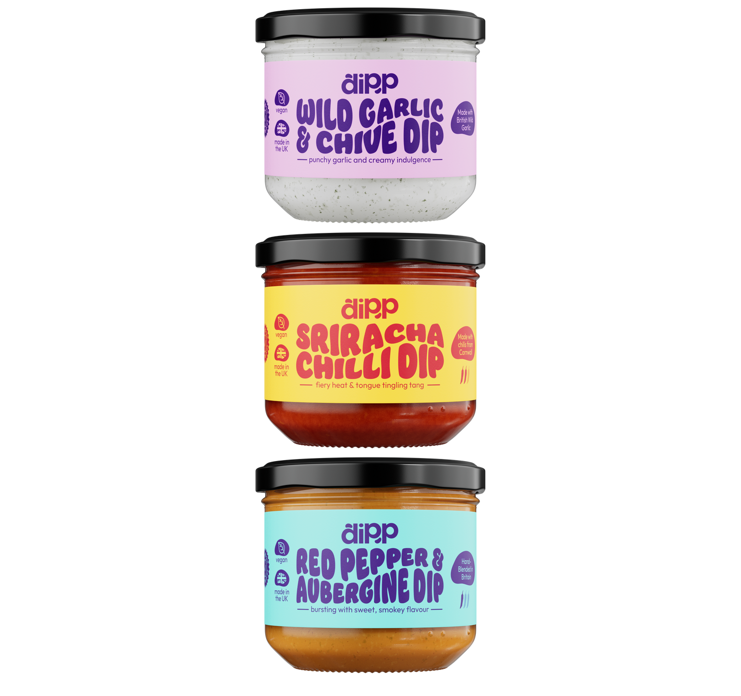 Cool & Spicy Dip Variety 3-Pack